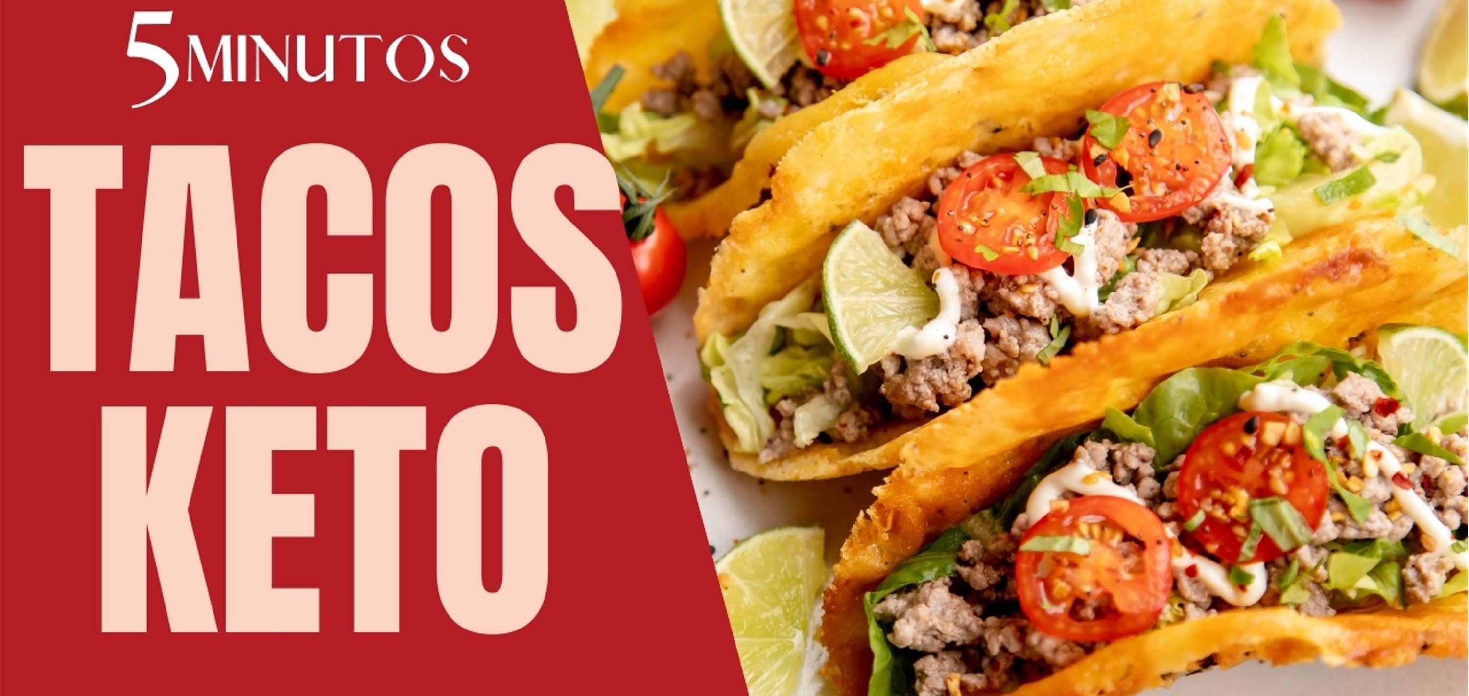 Receta de Keto tacos sin gluten Keto con Laura