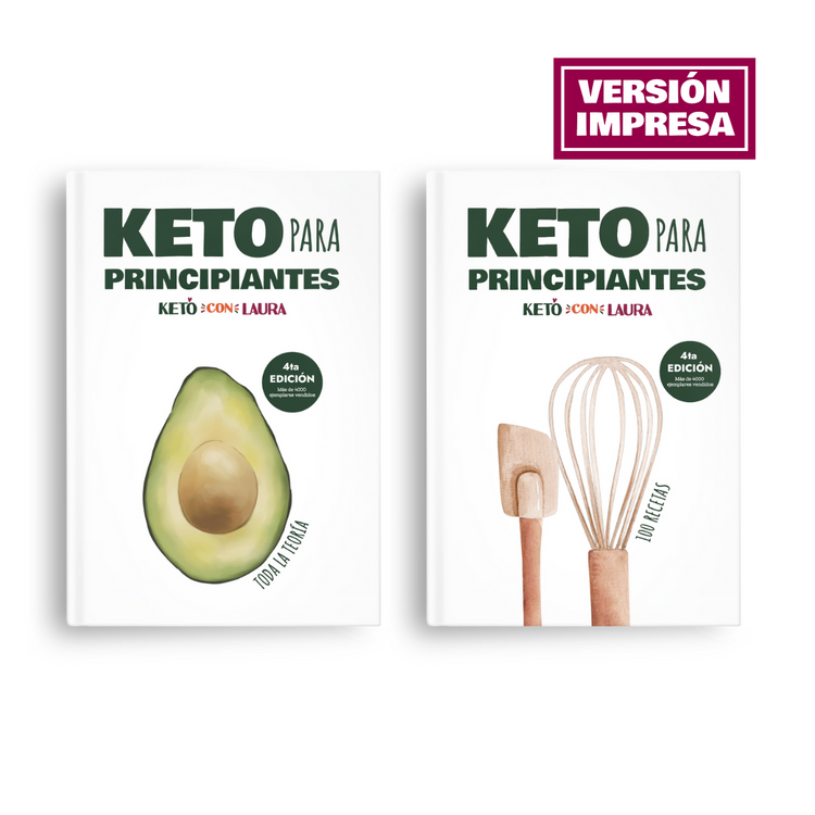 Keto para principiantes - Libro de recetas y teoría (tapa blanda)