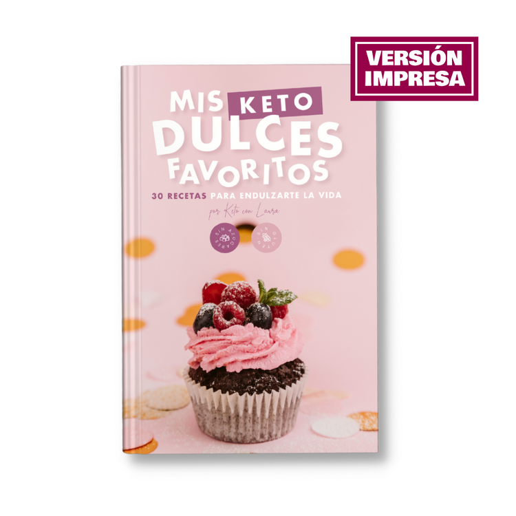 Mis Keto Dulces Favoritos - Libro de recetas (tapa blanda)