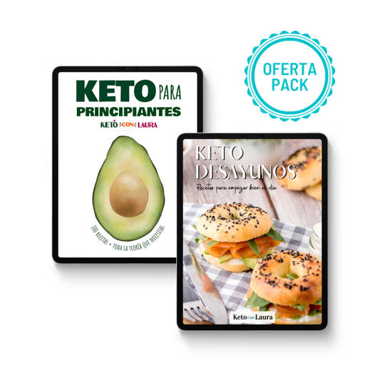 Pack ebook Keto para Principiantes y Keto Desayunos