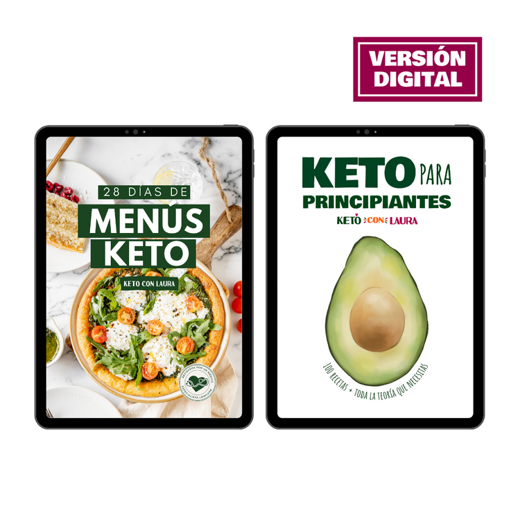 Menús Keto y Keto para principiantes - Formato digital