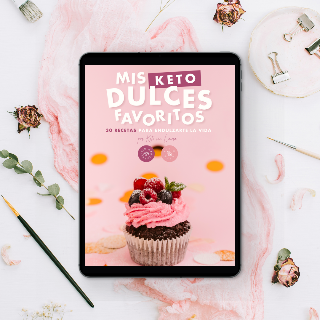 Ebook Mis keto dulces favoritos - Keto con Laura